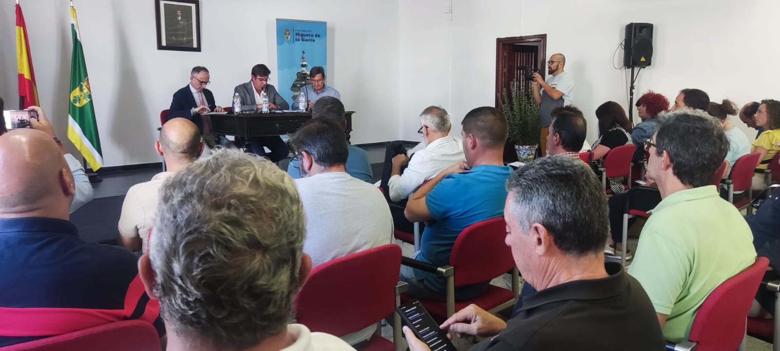 La MAS celebra su Pleno en la Sierra como gesto de “respaldo y solidaridad” con los más afectados por la sequía